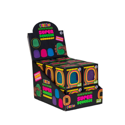 Smoosho's - Super Squeeze Glow-in-the-dark Gumdrop