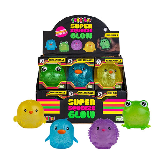 Smoosho's - Super Squeeze Glow-in-the-dark Mini Animal