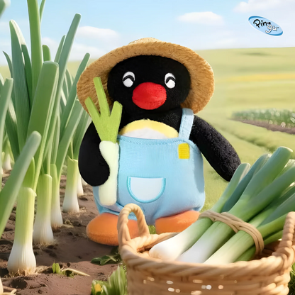 Pingu Happy Farm Series Plush Charm Blind Box
