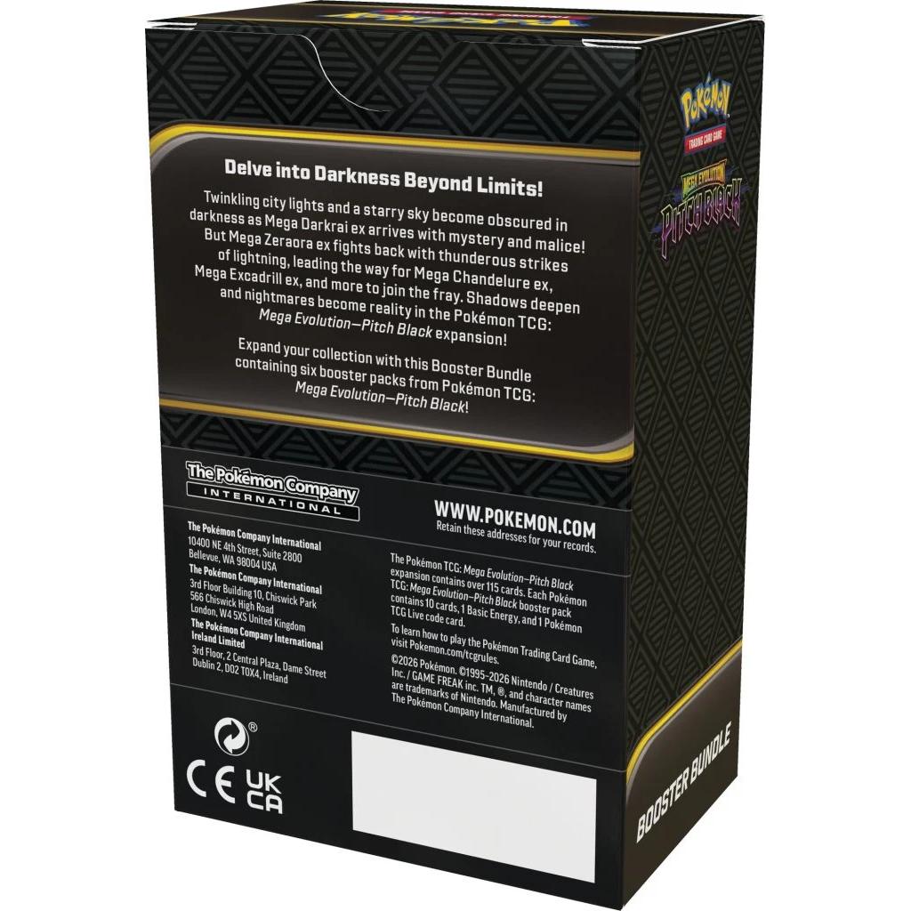 Pokémon TCG: Mega Evolution ME05 - Pitch Black Booster Bundle