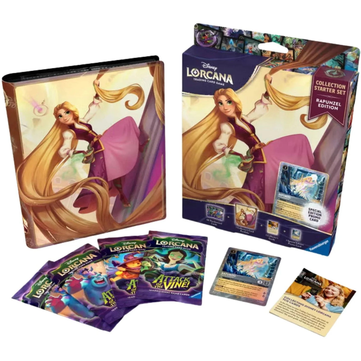 Disney Lorcana TCG: Attack of the Vine! Collection Starter Set – Rapunzel Edition