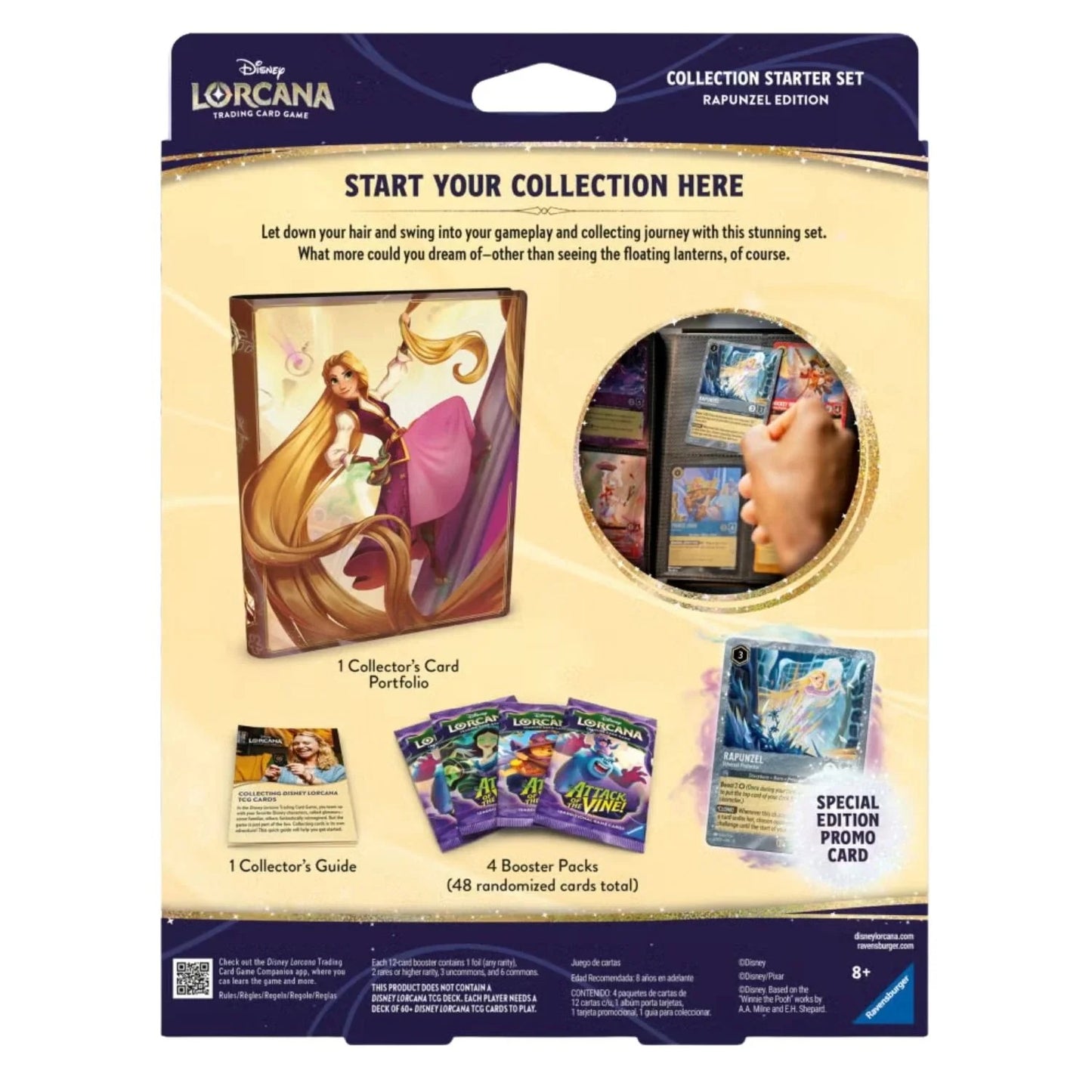 Disney Lorcana TCG: Attack of the Vine! Collection Starter Set – Rapunzel Edition