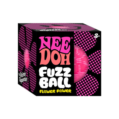 NeeDoh Schylling - Fuzz Ball Flower Power