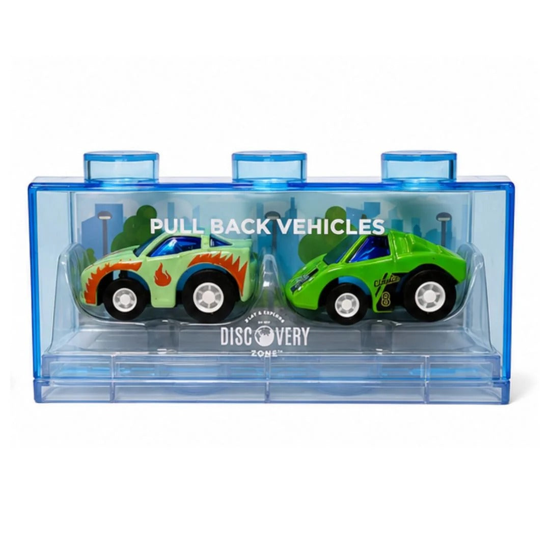 Discovery Zone - Pull Back Vehicles Mini Set of 2