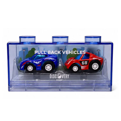 Discovery Zone - Pull Back Vehicles Mini Set of 2