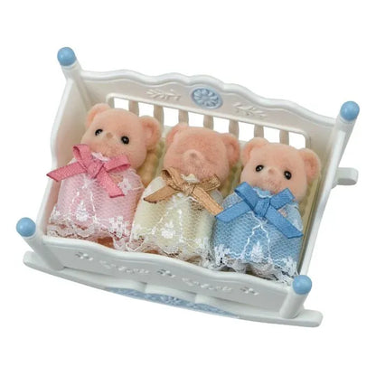 Sylvanian Families - Biscuit Bear Sleepy Triplets