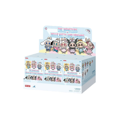 POP MART THE MONSTERS × Sanrio Characters Series-Vinyl Plush Pendant Blind Box