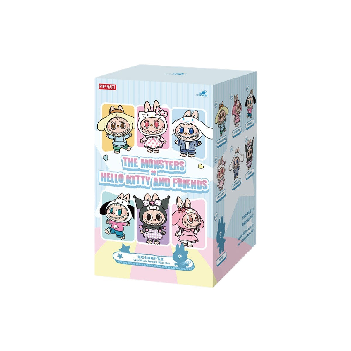 POP MART THE MONSTERS × Sanrio Characters Series-Vinyl Plush