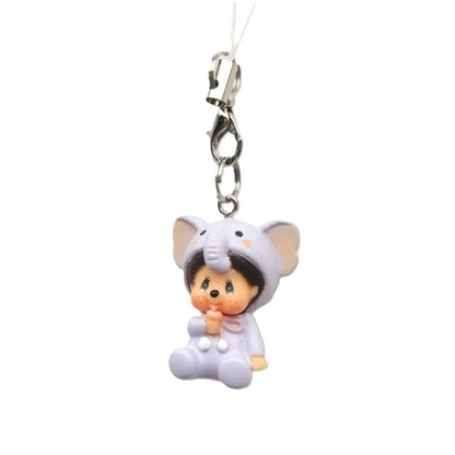 Monchhichi - Elephant PVC Keychain
