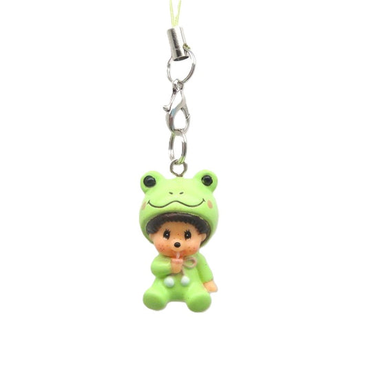 Monchhichi - Frog PVC Keychain