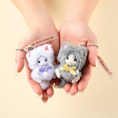 Sylvanian Families - Keychain Persian Cat Girl (Cat Costume)
