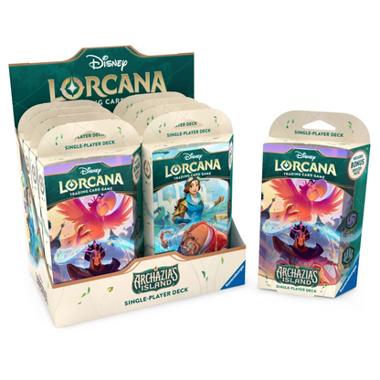 Disney Lorcana TCG: S7 Archazia’s Island Amethyst & Steel Single-Player Deck - Jafar & Iago