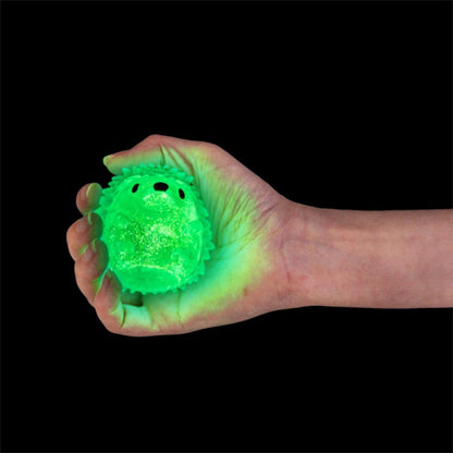 Smoosho's - Super Squeeze Glow-in-the-dark Echidna