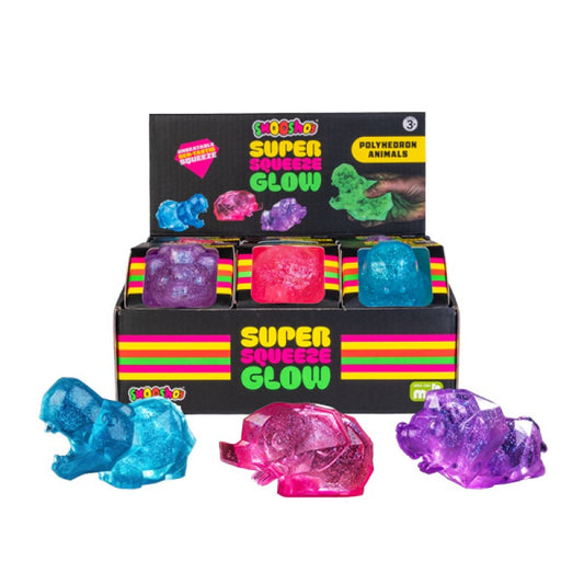 Smoosho's - Super Glow-in-the-dark Polyhedron Animals