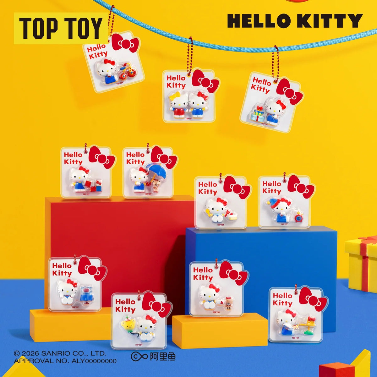 TOP TOY - Sanrio Hello Kitty Classic Retro Series Pendant Blind Box