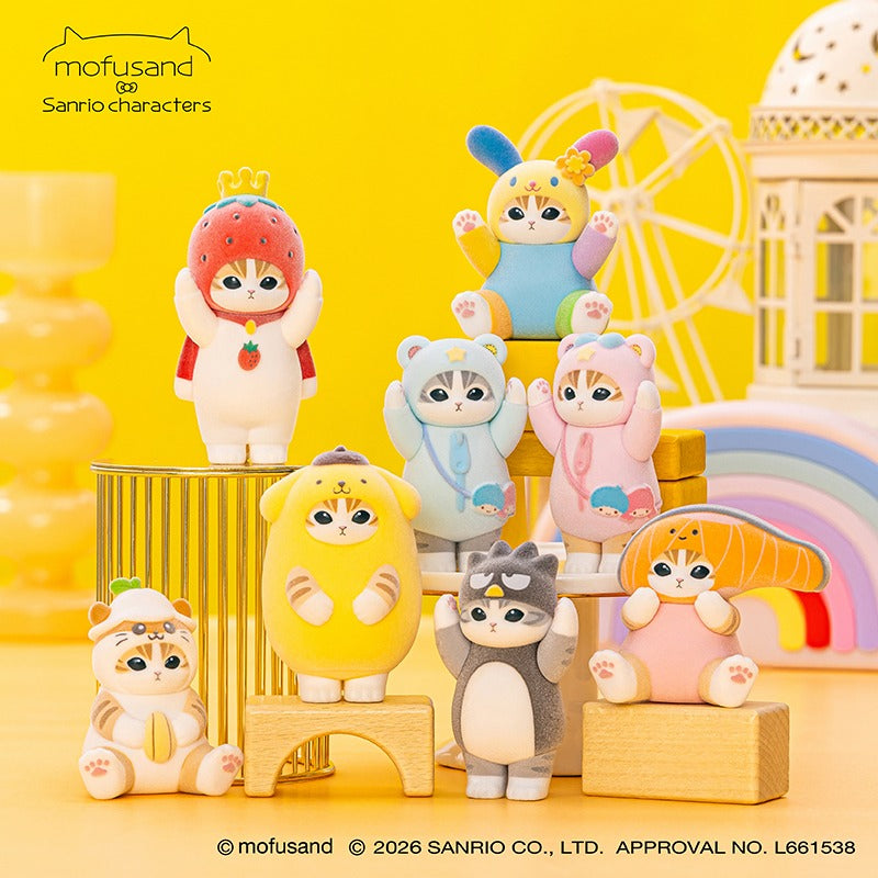 MOFUSAND x Sanrio Characters Fluffy Flock Figure Collection Vol. 3