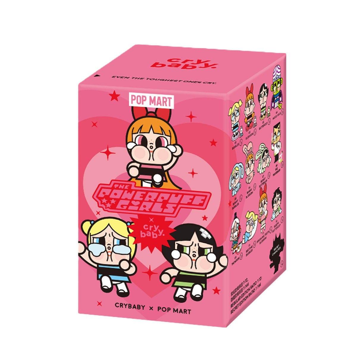 POP MART CRYBABY × Powerpuff Girls Series Figures Blind Box