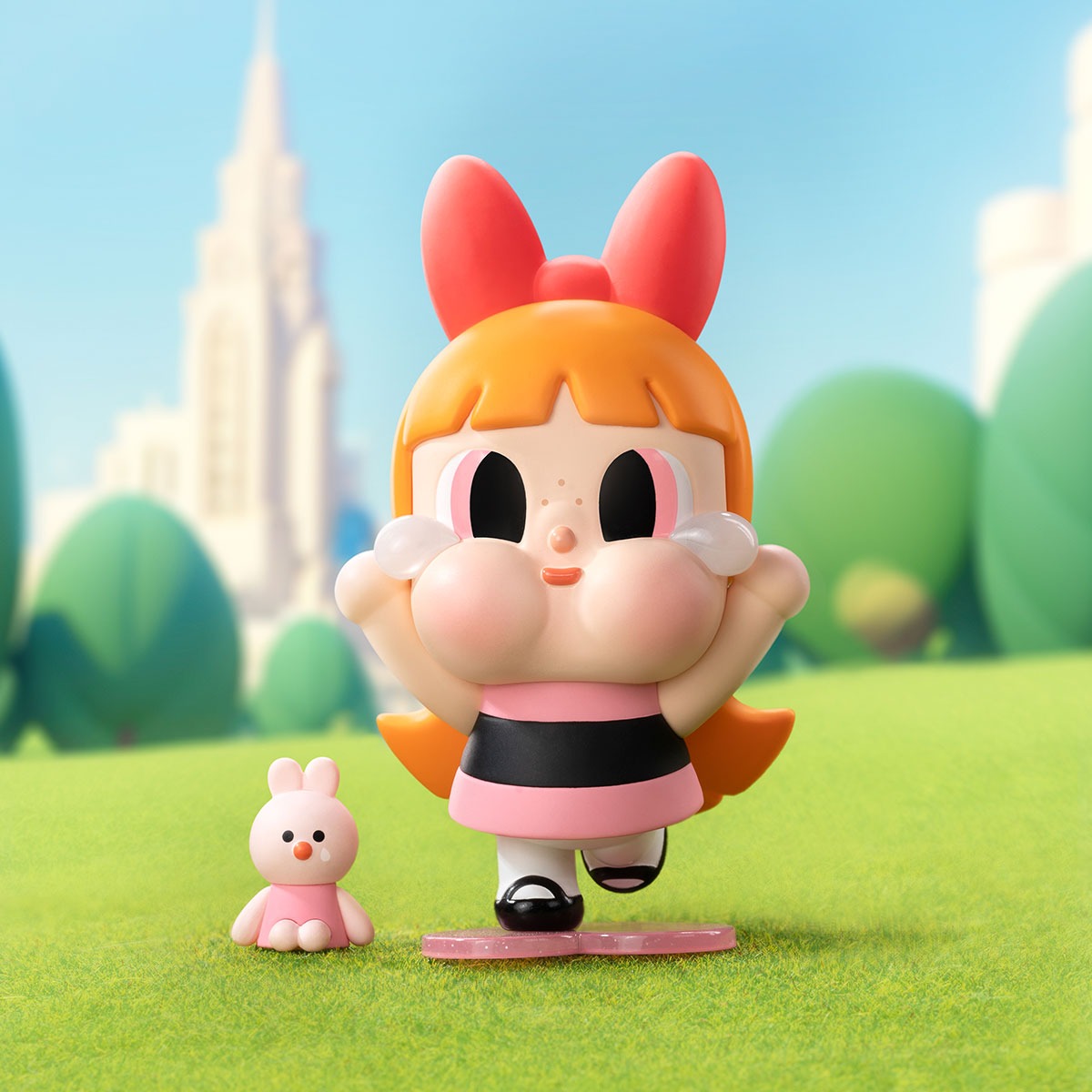 POP MART CRYBABY × Powerpuff Girls Series Figures Blind Box