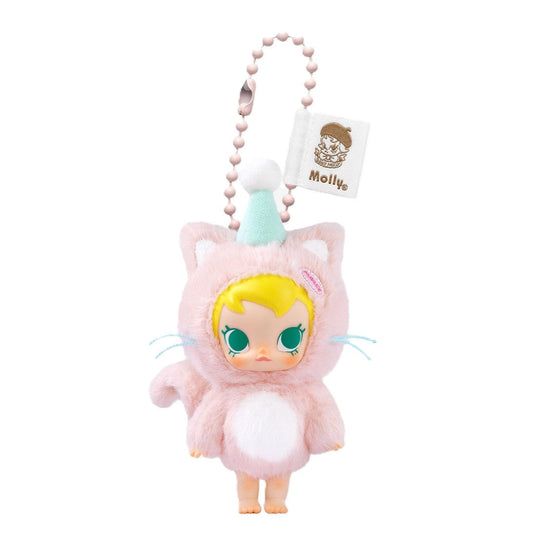 POP MART Baby Molly Pocket Friends Series-Vinyl Plush Pendant Blind Box
