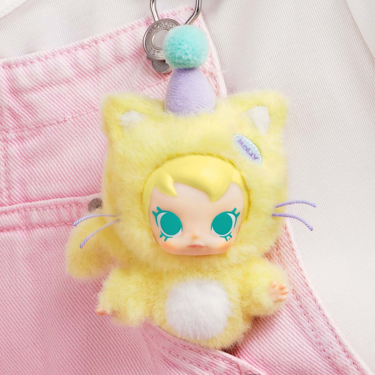POP MART Baby Molly Pocket Friends Series-Vinyl Plush Pendant Blind Box