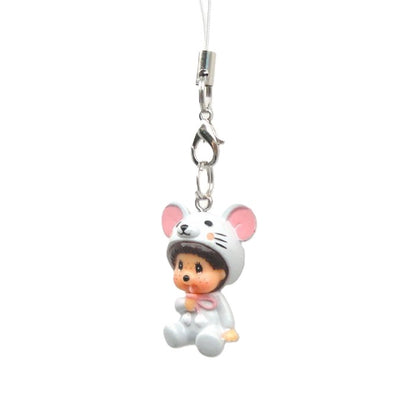 Monchhichi - Mouse PVC Keychain