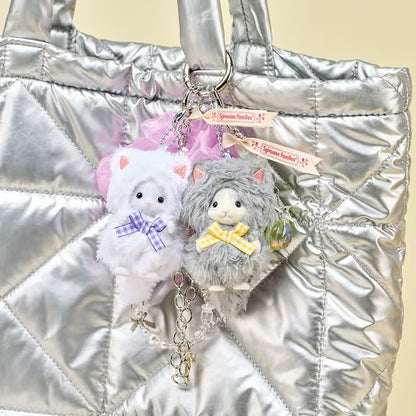 Sylvanian Families - Keychain Persian Cat Girl (Cat Costume)