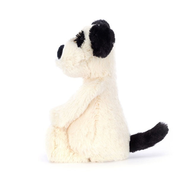 Jellycat - Bashful Black & Cream Puppy Small