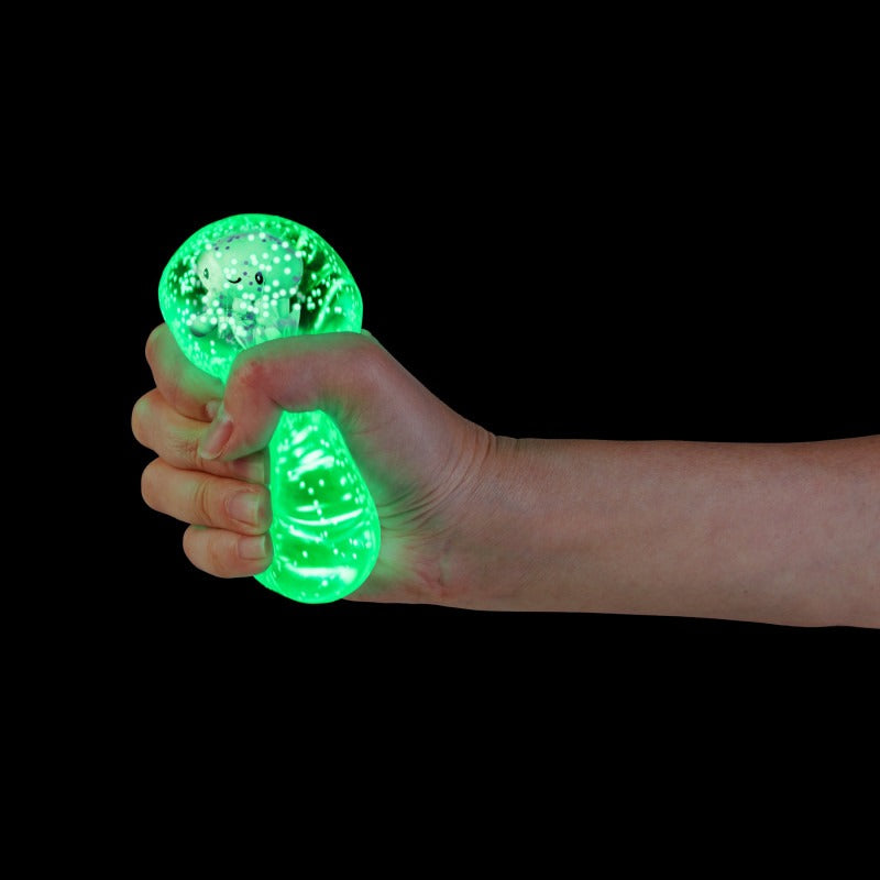 Smoosho's - Super Squeeze Diamond Sphere Glow in Dark Sea Animal