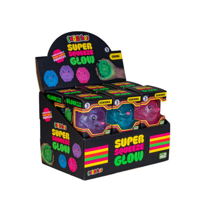 Smoosho's - Super Squeeze Glow-in-the-dark Echidna
