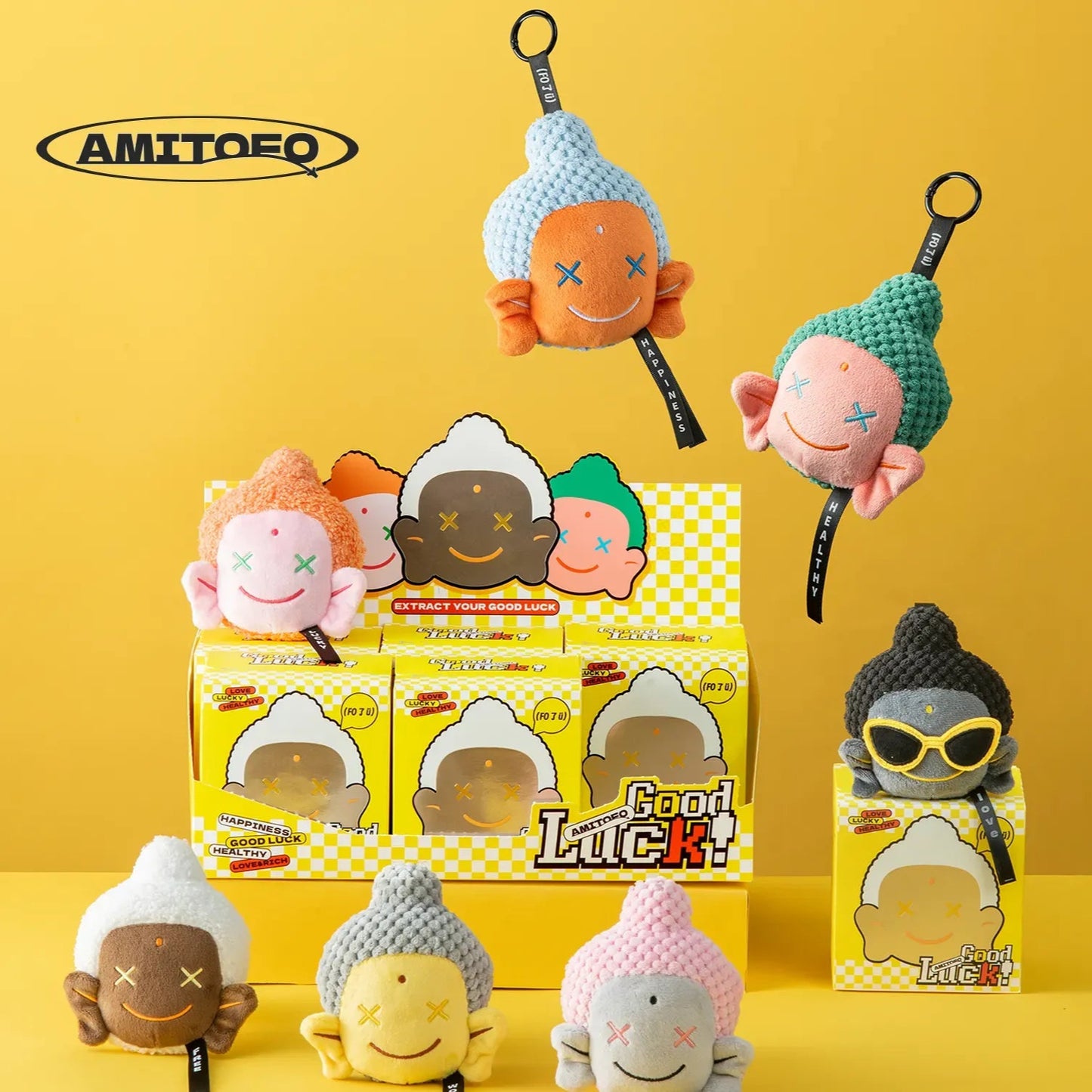 AMITOFO - Good Luck Plush Pendant Series Blind Box