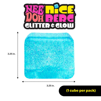 NeeDoh Schylling - Glitter & Glow Niceberg