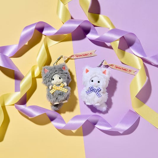 Sylvanian Families - Keychain Persian Cat Girl (Cat Costume)