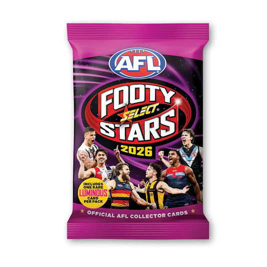 AFL - 2026 Footy Stars Card Pack