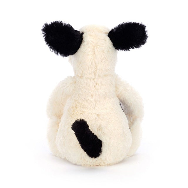 Jellycat - Bashful Black & Cream Puppy Small