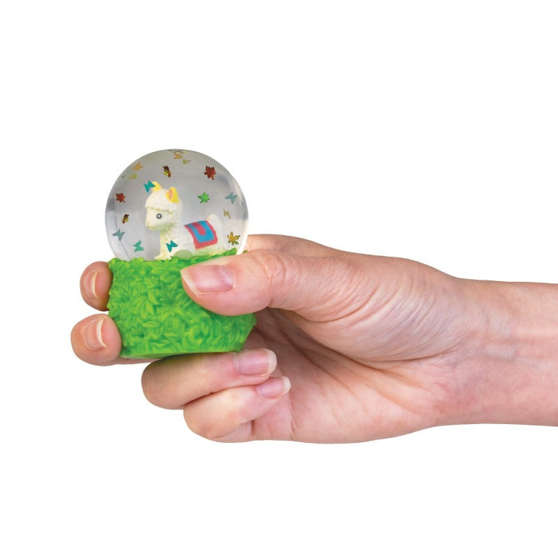 Smoosho's - Snow Globe Glow in the Dark Alpaca