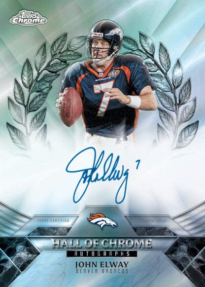 Topps 2025 NFL Chrome Football Value Box