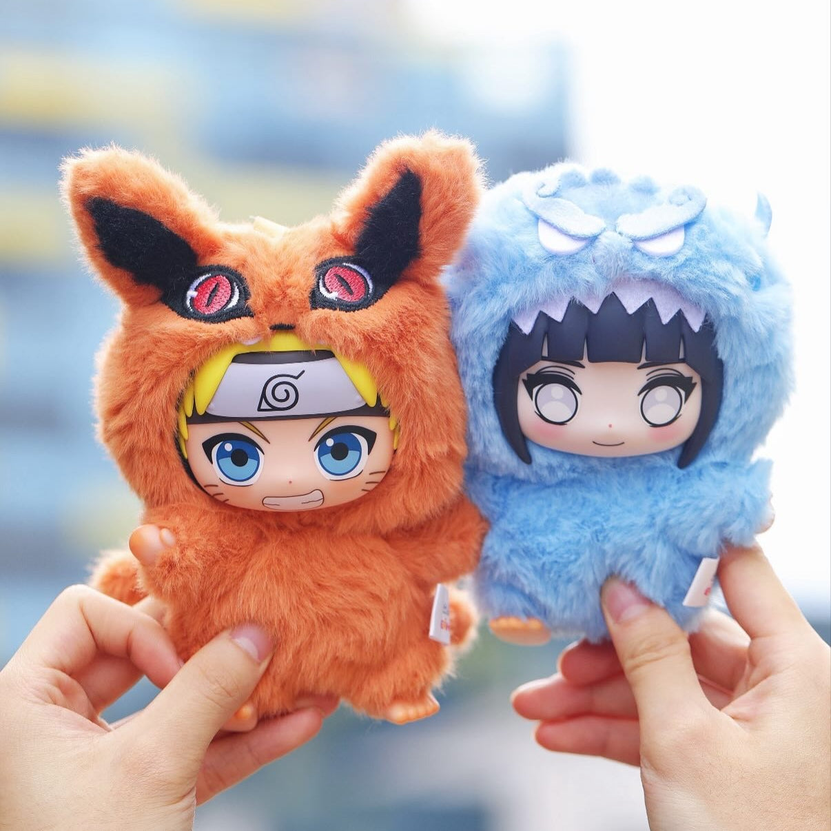 TOP TOY - Naruto Beast Party Plush Keychains Blind Box