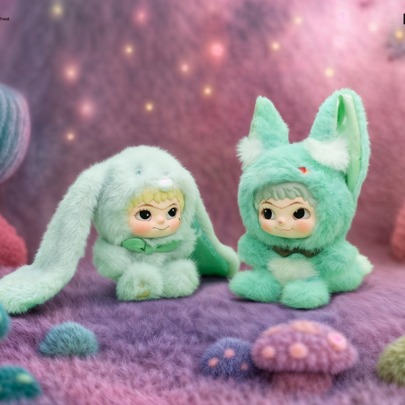 Letsvan - WAKUKU Fox & Bunny Trick Or Treat Series Plush Blind Box