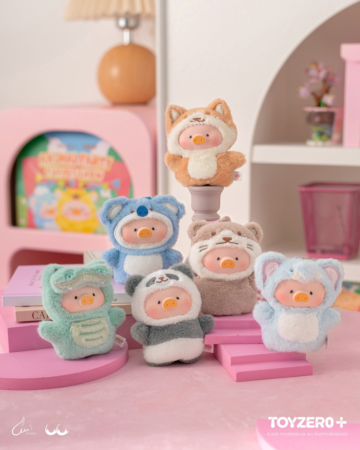 LuLu the Piggy - Animal Party Puppet Show Keychain Blind Box