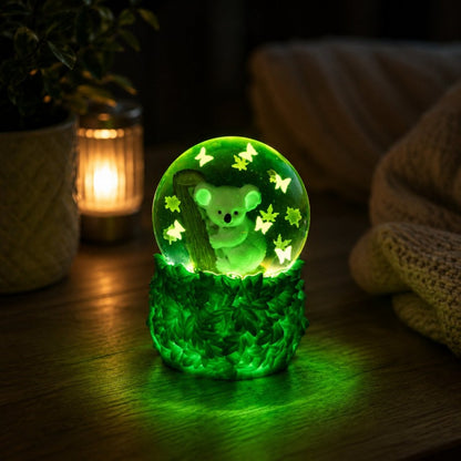 Smoosho's - Snow Globe Glow in the Dark Koala