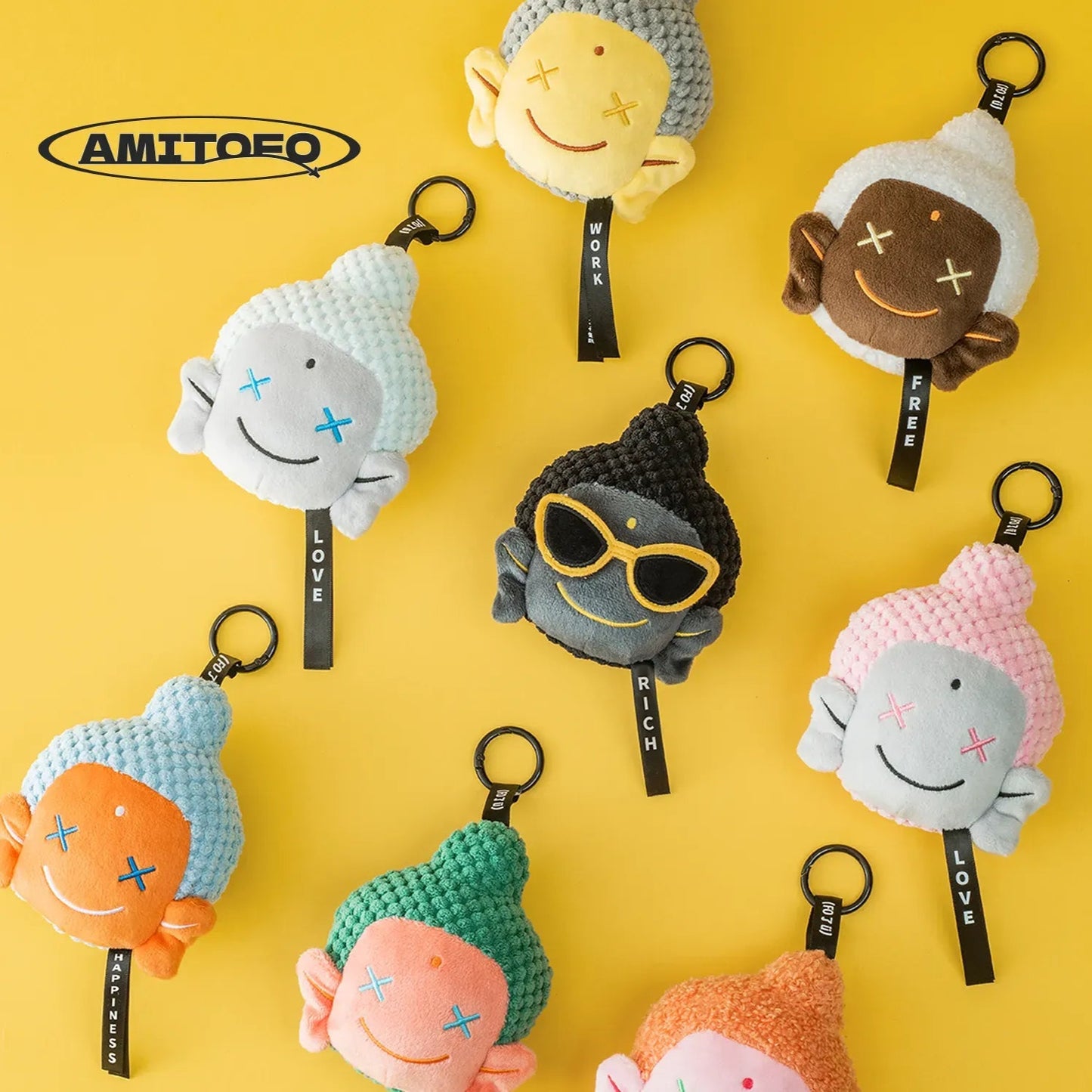 AMITOFO - Good Luck Plush Pendant Series Blind Box