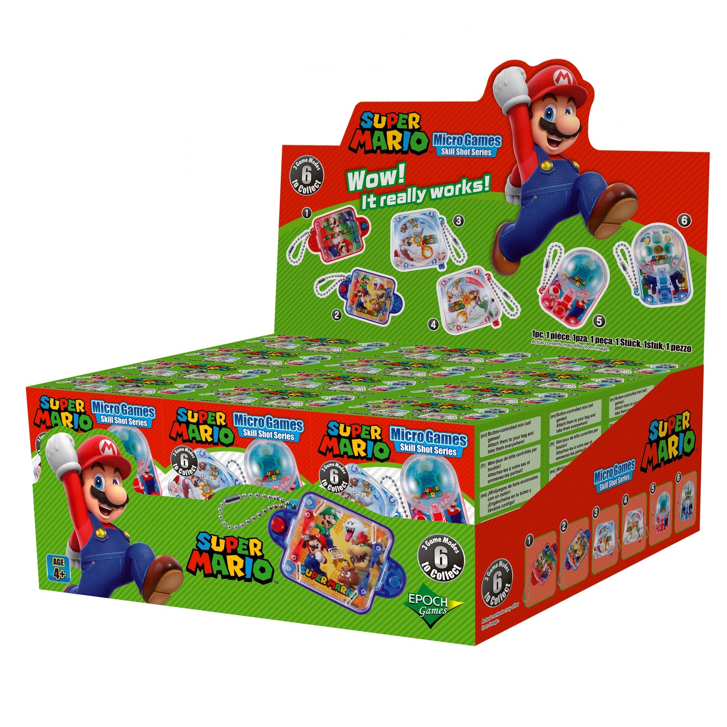 Super Mario Micro Games Skill Shot Series Blind Box