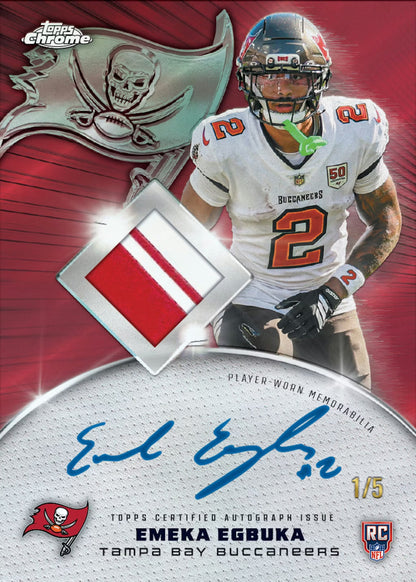 Topps 2025 NFL Chrome Football Value Box