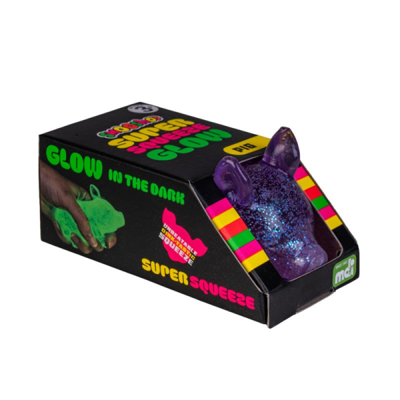 Smoosho's - Super Squeeze Glow-in-the-dark PIG