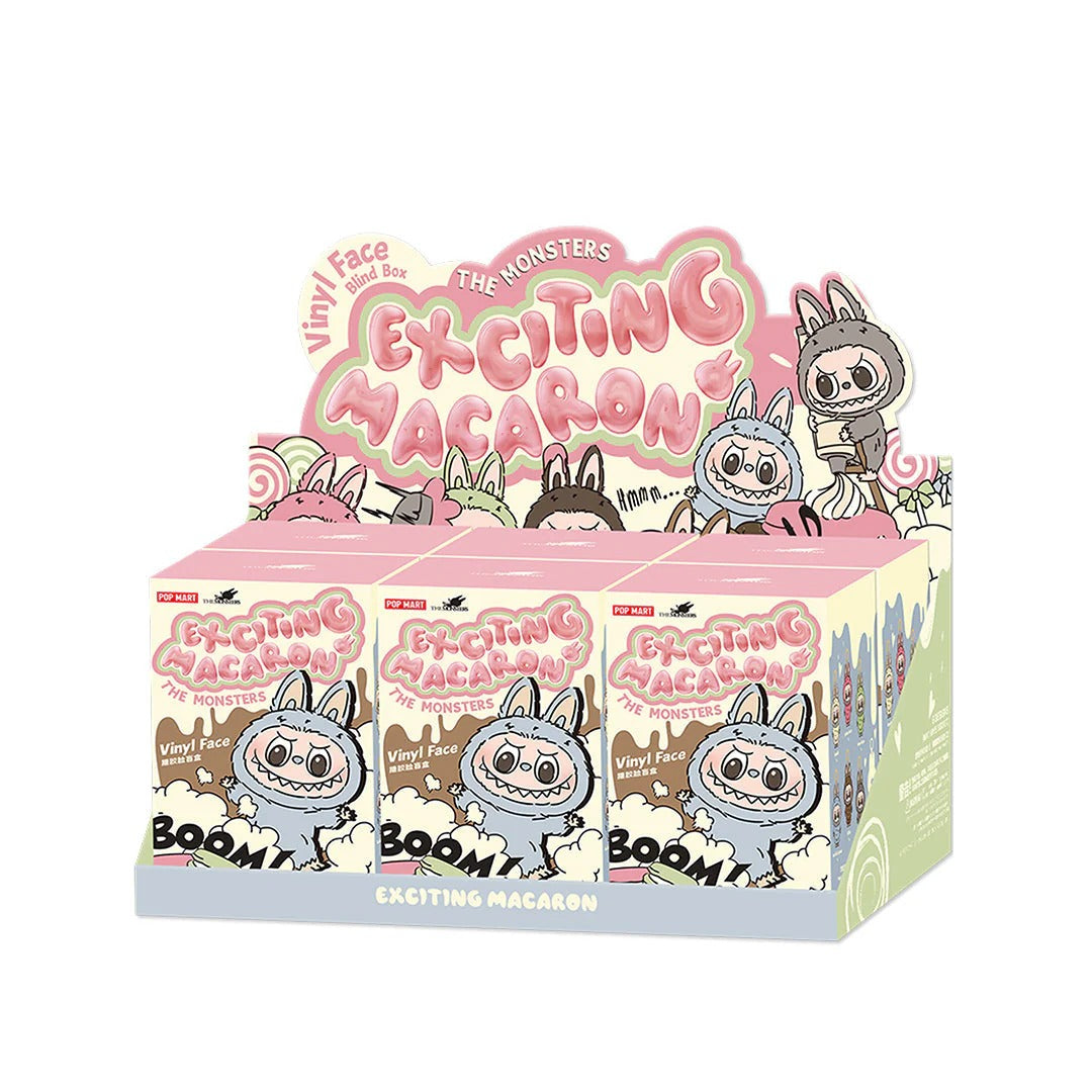 ぬいぐるみ Popmart THE MONSTERS Macaron THE MONSTERS - Tasty Macarons Vinyl Face Blind Box | Blind