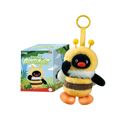 Pingu Cute Bug Friends Club Series Plush Pendant Blind Box