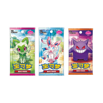Pokémon TCG: Gem Pack Badge Set Blind Bag Display (Simplified Chinese)