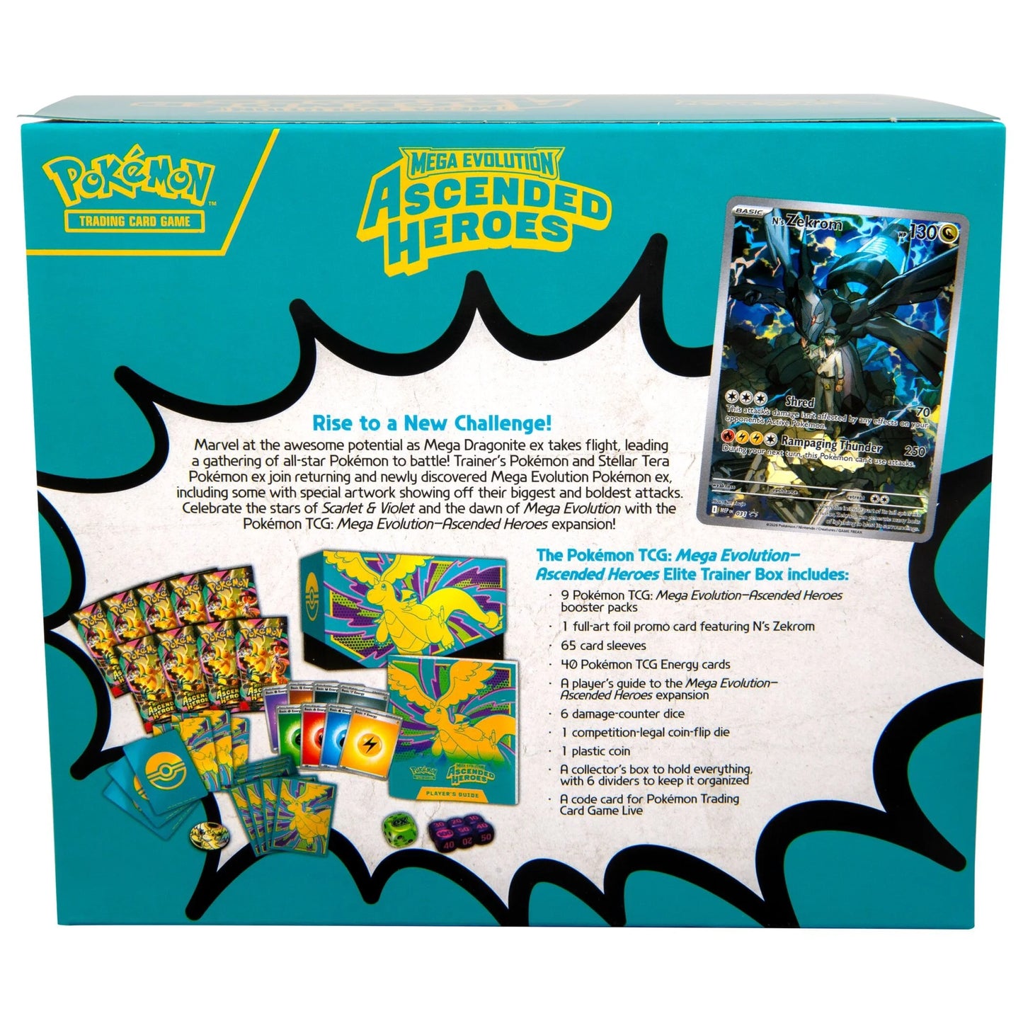 Pokémon TCG: Mega Evolution - Ascended Heroes Elite Trainer Box