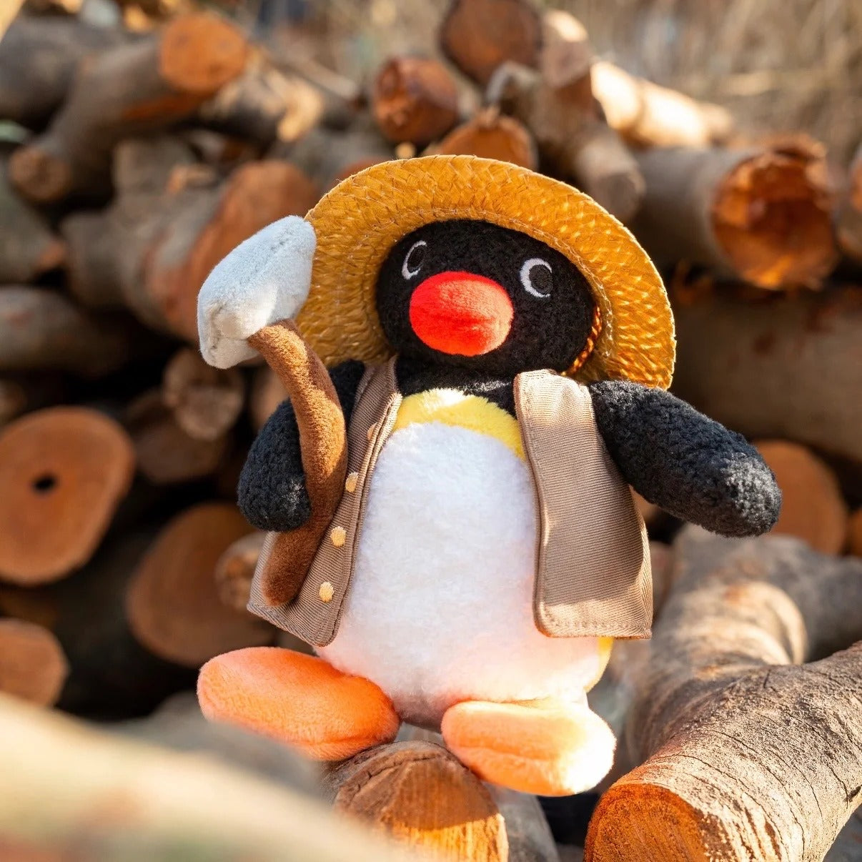 Pingu Happy Farm Series Plush Charm Blind Box