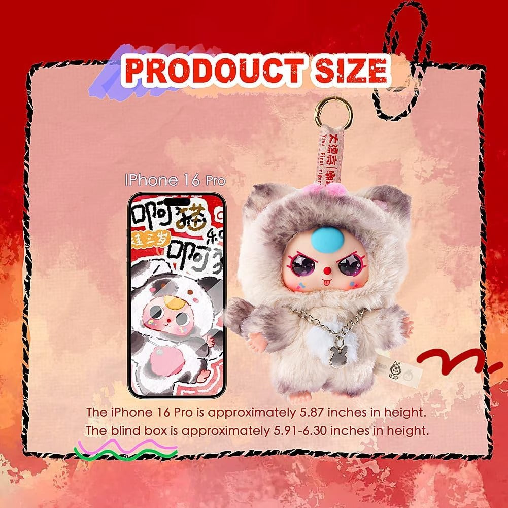 Baby Three - Cat and Dog Plush Blind Box
